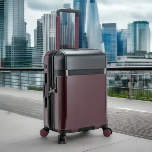 Traveler's Choice Vulkan Luggage | Premium ABS+PC Hard Shell Travel Case